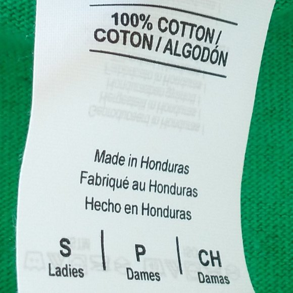 St. Patrick's Day themed Women's size Small t-shirt like new and NWT socks - Picture 6 of 8
